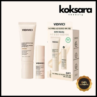 Vidivici Nude Perfection Skin Fit Tinted BB Cream 30ml + Mini 5ml 5colors em Oferta na Shopee
