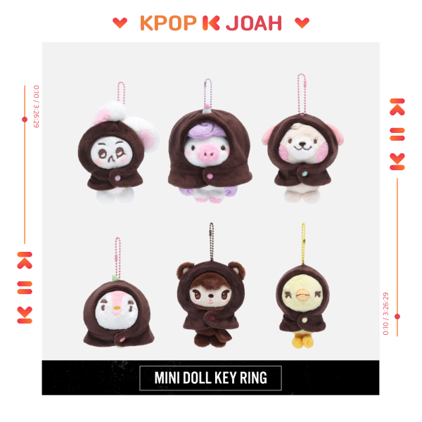 EXO ソウルコン EXhOrizon MD ミニぬいぐるみキーリング D.O. MINI DOLL KEY RING) EXO PLANET #6 - EXhOrizon OFFICIAL MD (8th Jul