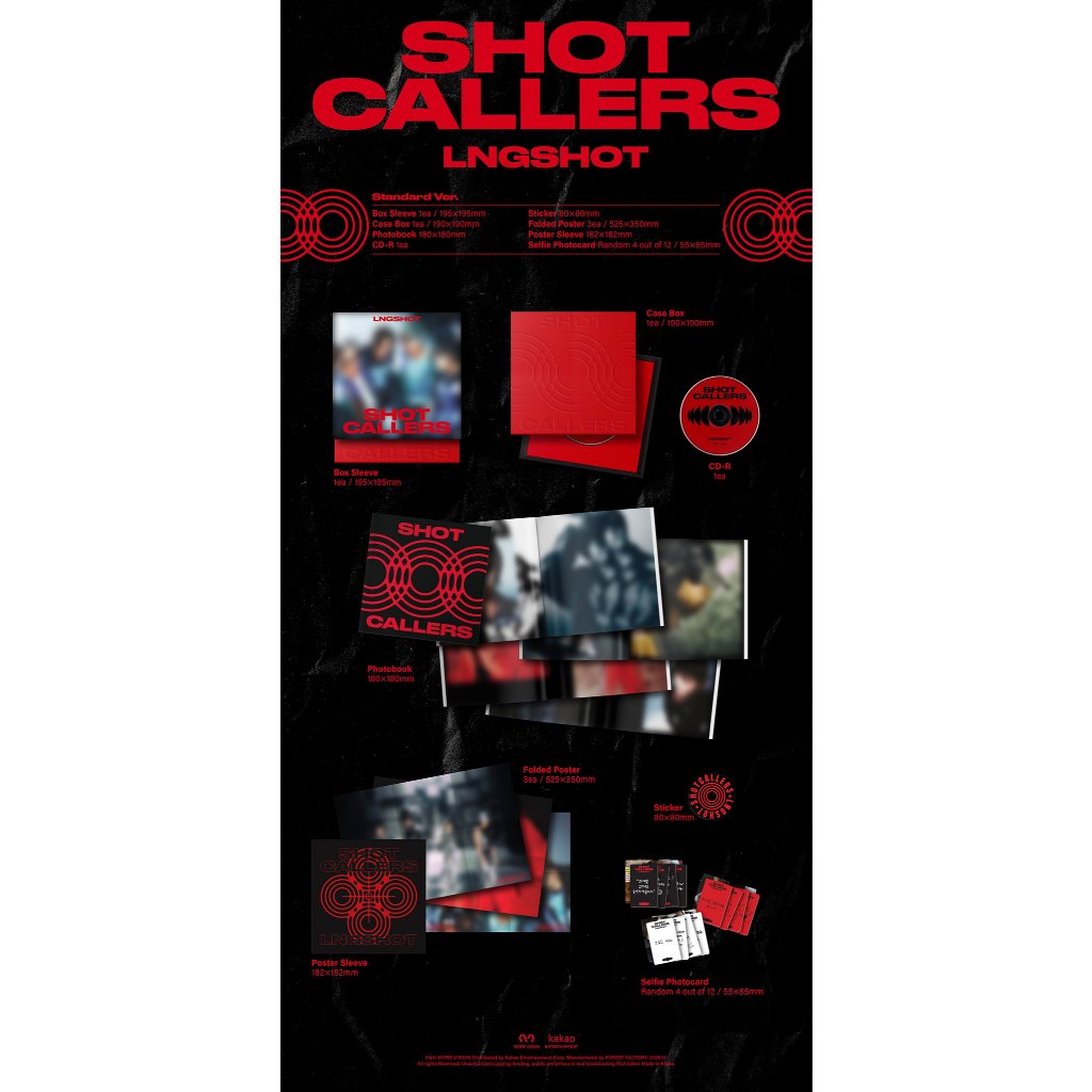 LNGSHOT SHOT CALLERS アルバム jp.ktown4u.com : LNGSHOT - EP アルバム [SHOT CALLERS] (Character