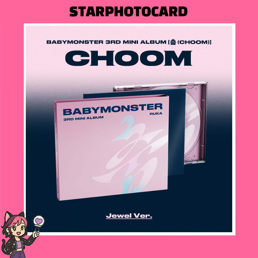 READY STOCK] BABYMONSTER - 3RD MINI ALBUM [ CHOOM ] (JEWEL Ver