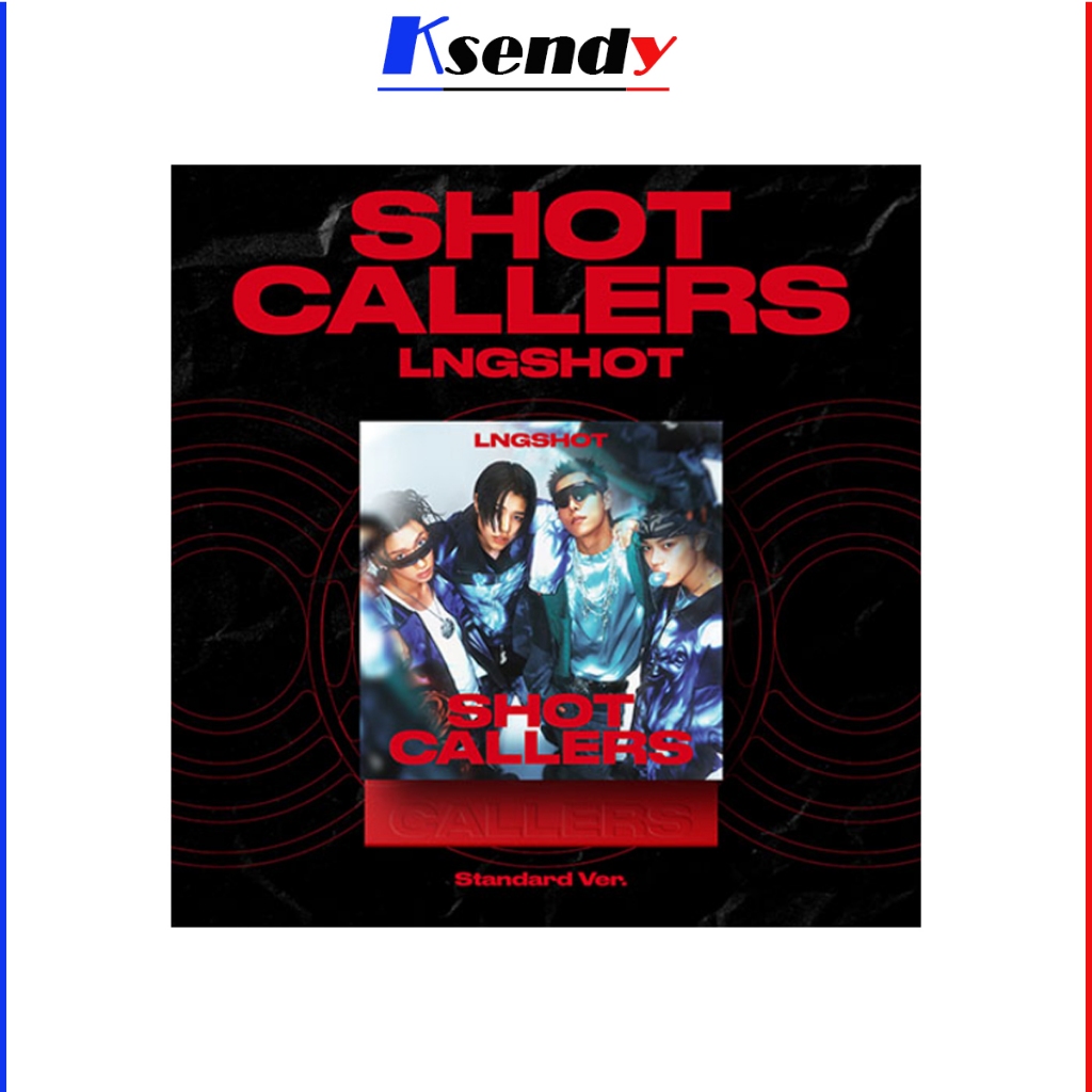 LNGSHOT Album [ SHOT CALLERS ] Standard Ver. | Shopee Brasil