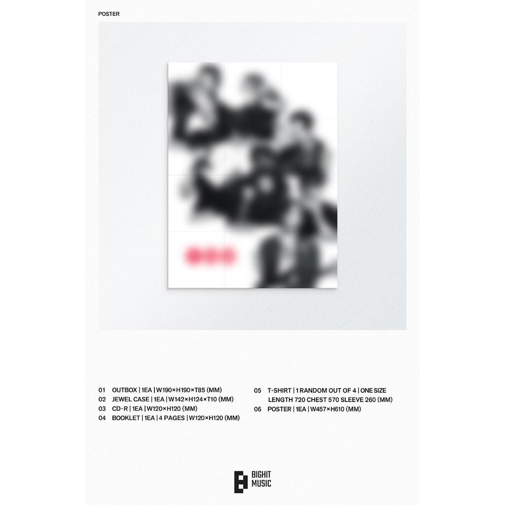 BTS - ARIRANG (T-shirt CD Box Set) | Shopee Brasil