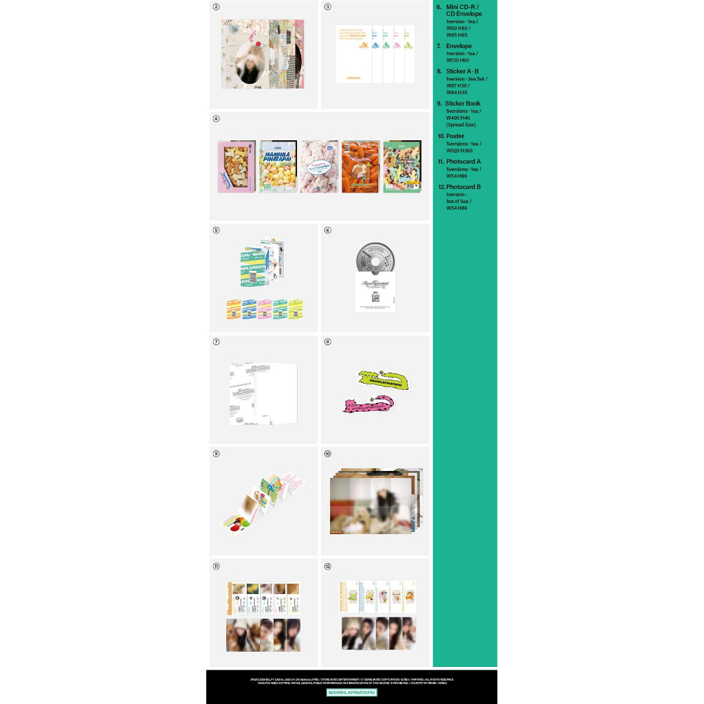 ILLIT Album - MAMIHLAPINATAPAI (PAW PAW ver.) | Shopee Brasil