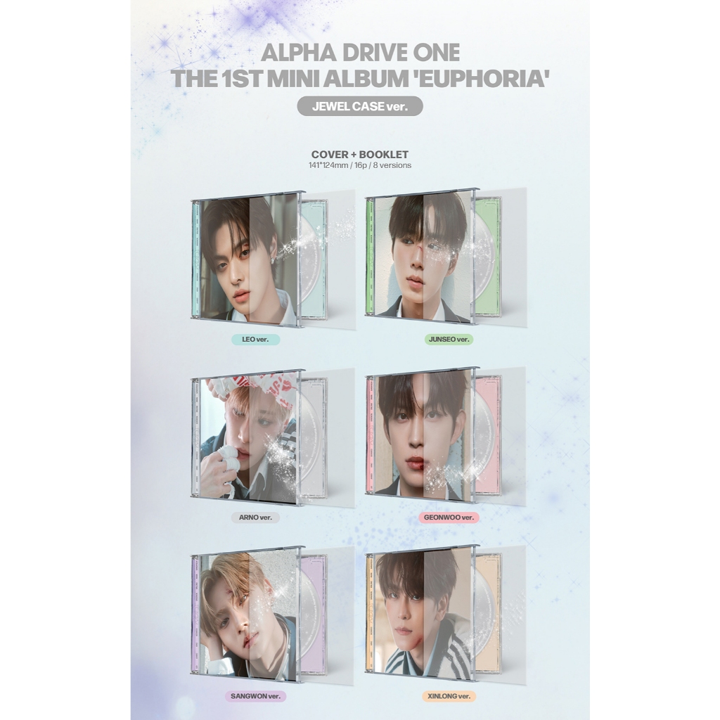 POB] ALPHA DRIVE ONE (ALD1) [EUPHORIA] 1st MINI ALBUM (JEWEL CASE