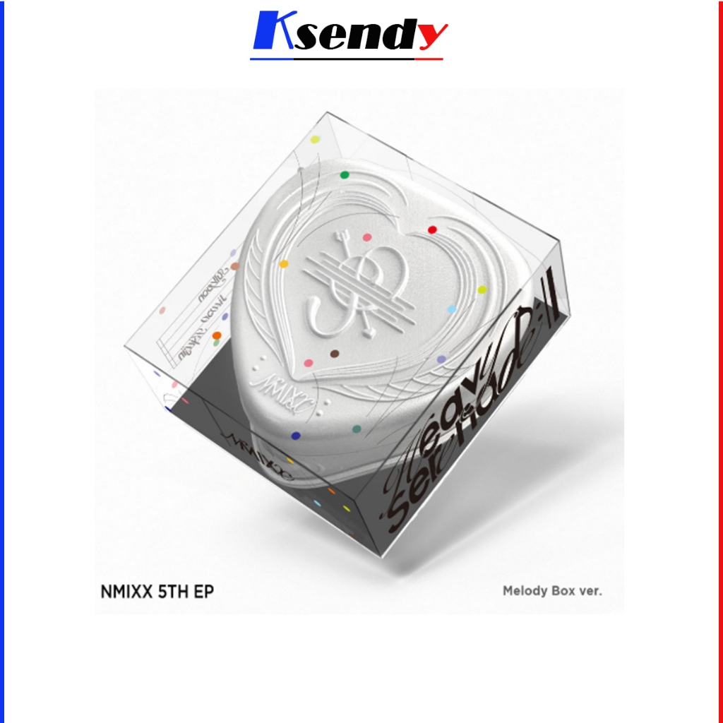 NMIXX CDセット NMIXX 5th EP Album [ Heavy Serenade ] Melody Box Ver. | Shopee Brasil