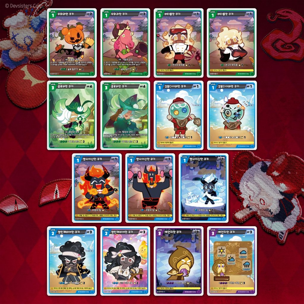 wk&TEAMトレカ 9枚セット Cookie Run Kingdom Braverse TCG Card Vol9 A Game of Truth and