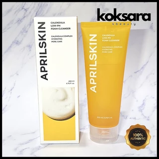 Aprilskin Calendula Low-PH Foam Cleanser 200ml em Oferta na Shopee