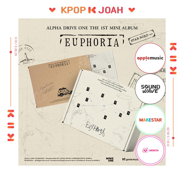 POB] ALPHA DRIVE ONE (ALD1) [EUPHORIA] 1st Mini Album (STAR ROAD