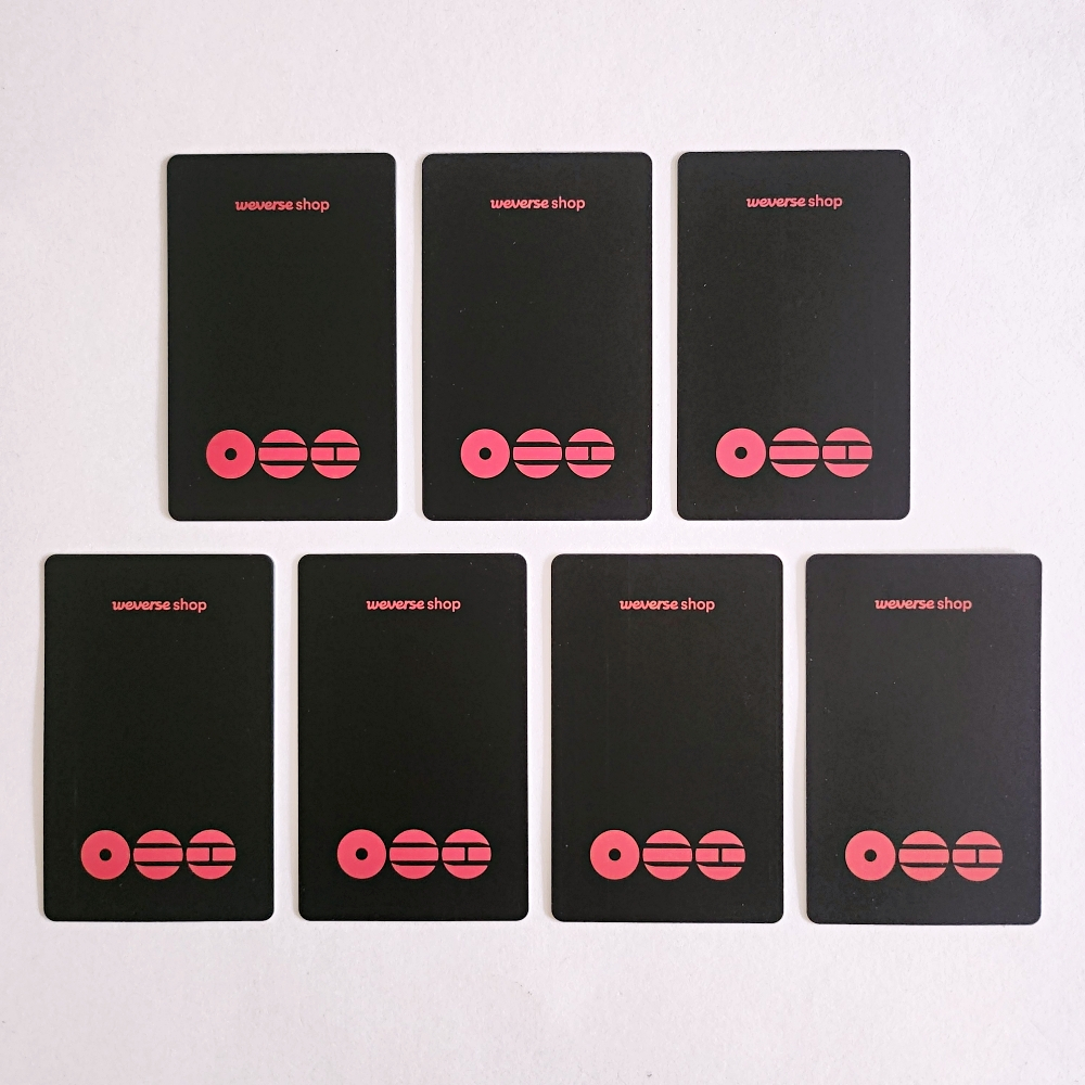 BTS World Tour ARIRANG Em GOYANG Weverse Pickup Event Photocard
