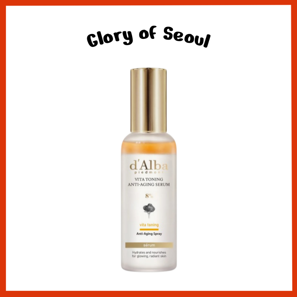 D'ALBA Vita Toning Anti-Aging Spray Serum 8%, 70ml | Shopee Brasil