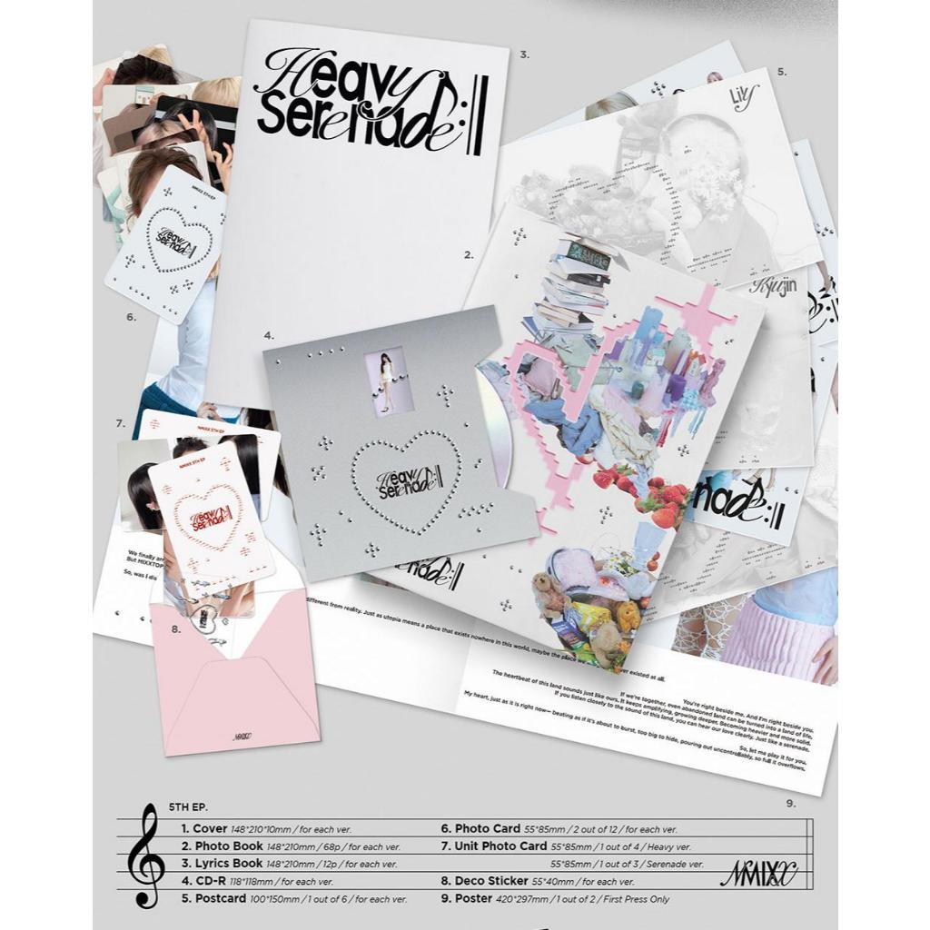 NMIXX 5th Mini Album - Heavy Serenade | Shopee Brasil