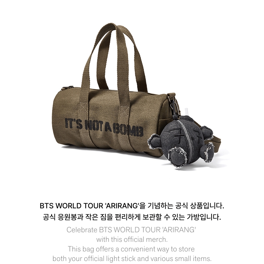 BTS Oficial LIGHT STICK FANLIGHT ARMY BOMB BAG Selado | Shopee Brasil