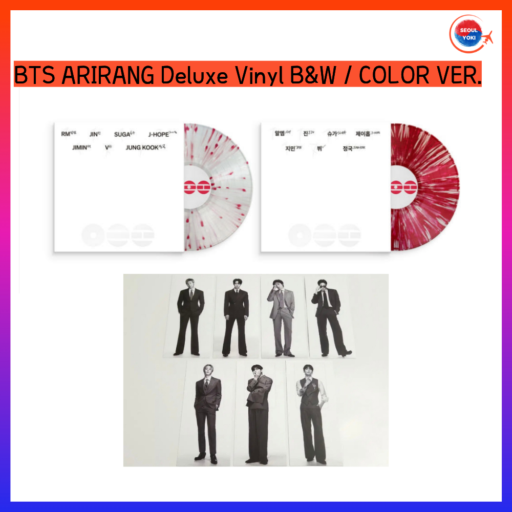 Vinil BTS ARIRANG Deluxe B & C/COLOR VER . | Shopee Brasil