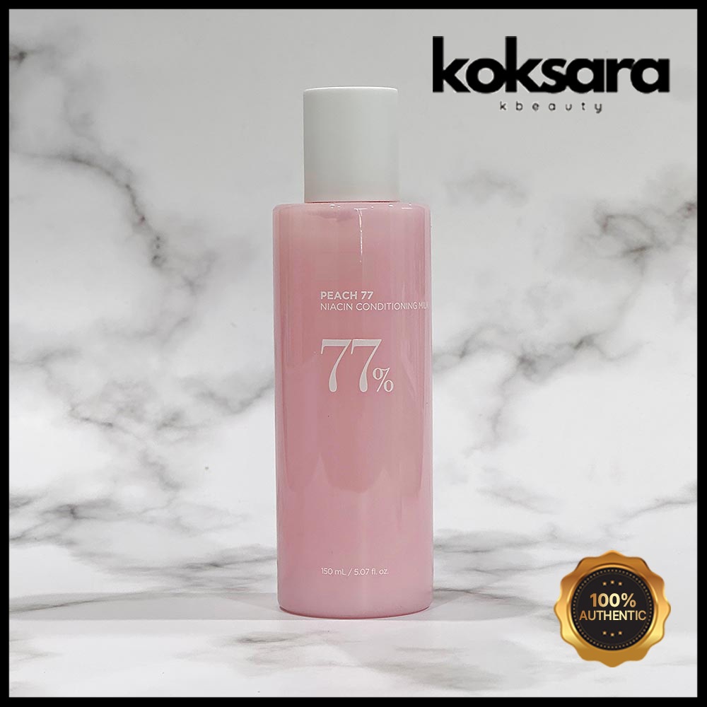 AUNA Peach 77 Niacin Conditioning Milk 150ml | Shopee Brasil