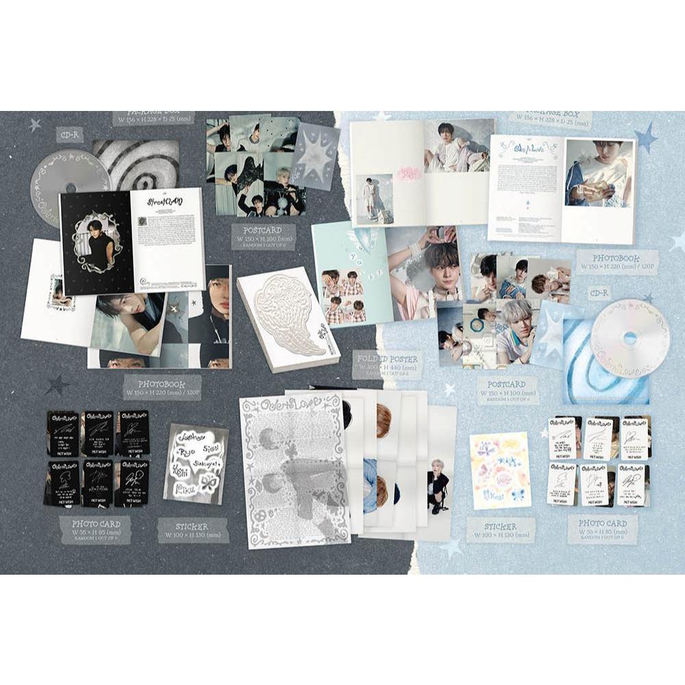 NCT WISH 1st Album - Ode to Love (Package Ver.) | Shopee Brasil