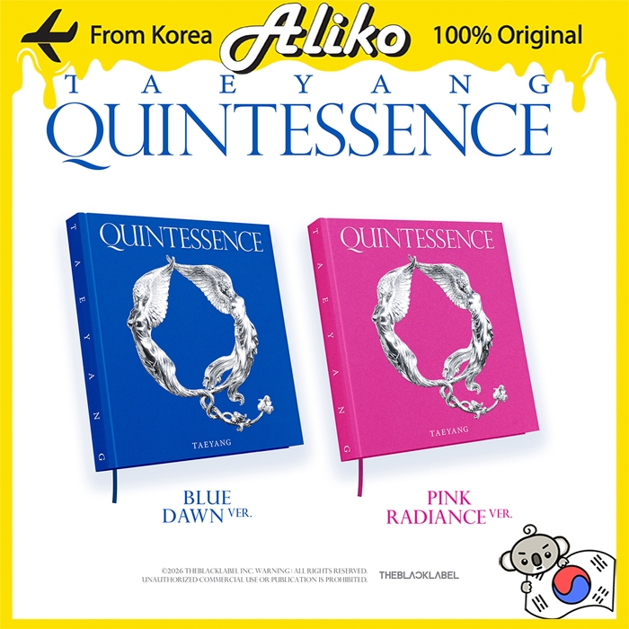 BIGBANG) TAEYANG Album ALBUM ALBUM - QUINTESSENCE | Shopee Brasil