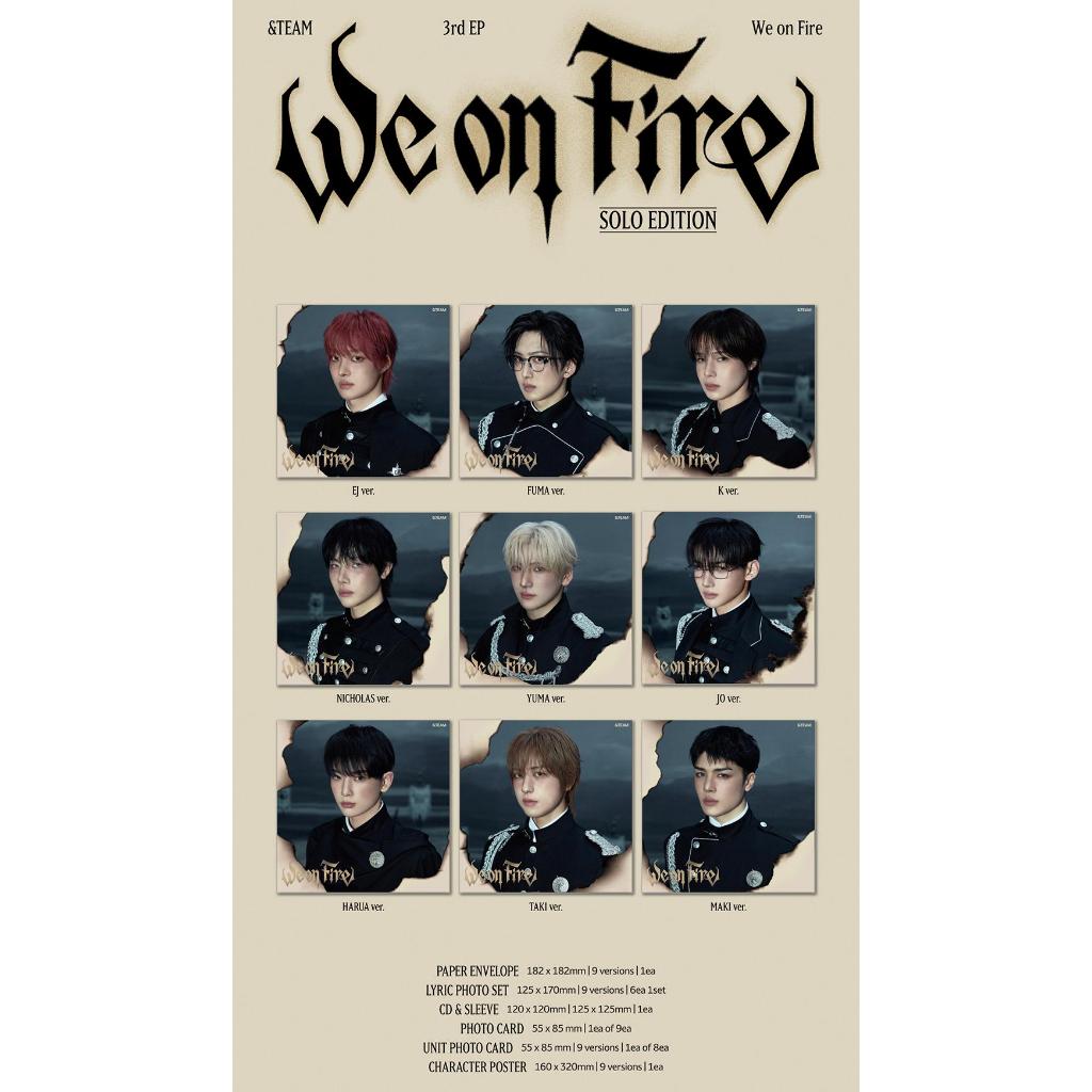 &TEAM 3rd EP 'We on Fire' SOLO EDITION | Shopee Brasil
