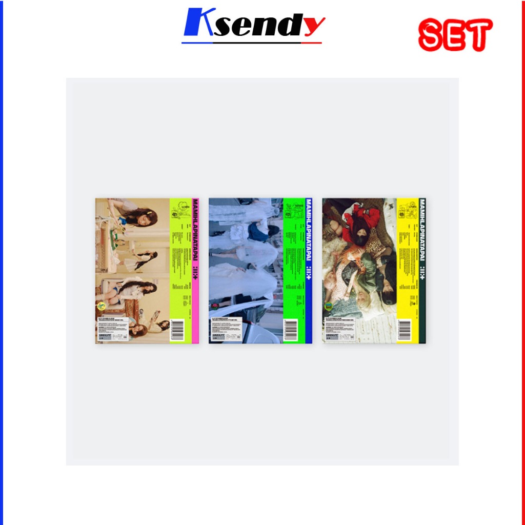 ILLIT 4th Mini Album [ MAMIHLAPINATAPAI ] Photobook 3 ver set