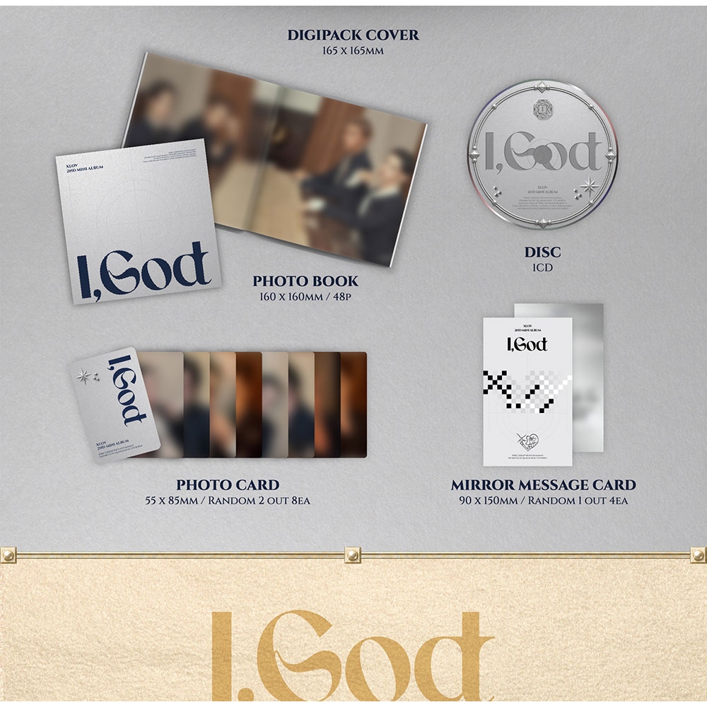 LUCKY DRAW] XLOV [I,God] The 2nd Mini Album (27th May.2026