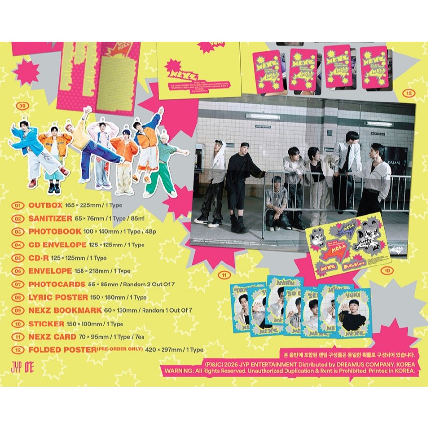 Mew Suppasit NANNA 2nd Single CDセット Mew Suppasit NANNA 2nd