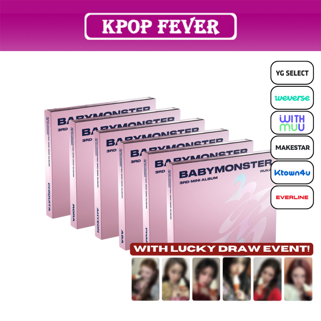 babymonster Ofertas Online De KPOP FEVER | Shopee Brasil