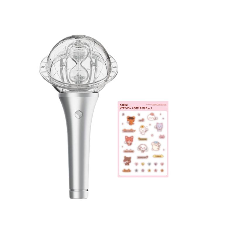 SIXKSHOP✨ATEEZ Official LIGHT STICK VER 3 / LIGHTINY KEYRING VER