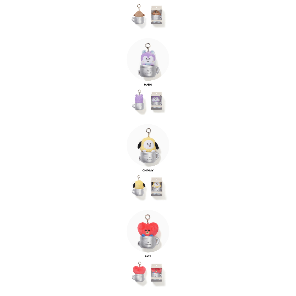 BT21 (BTS) x Snowpeak Edition - Plush Keyring | Shopee Brasil