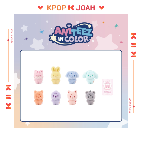 COLOR TINY ANITEEZ DOLL) ATEEZ [ANITEEZ IN COLOR] POP-UP STORE MD