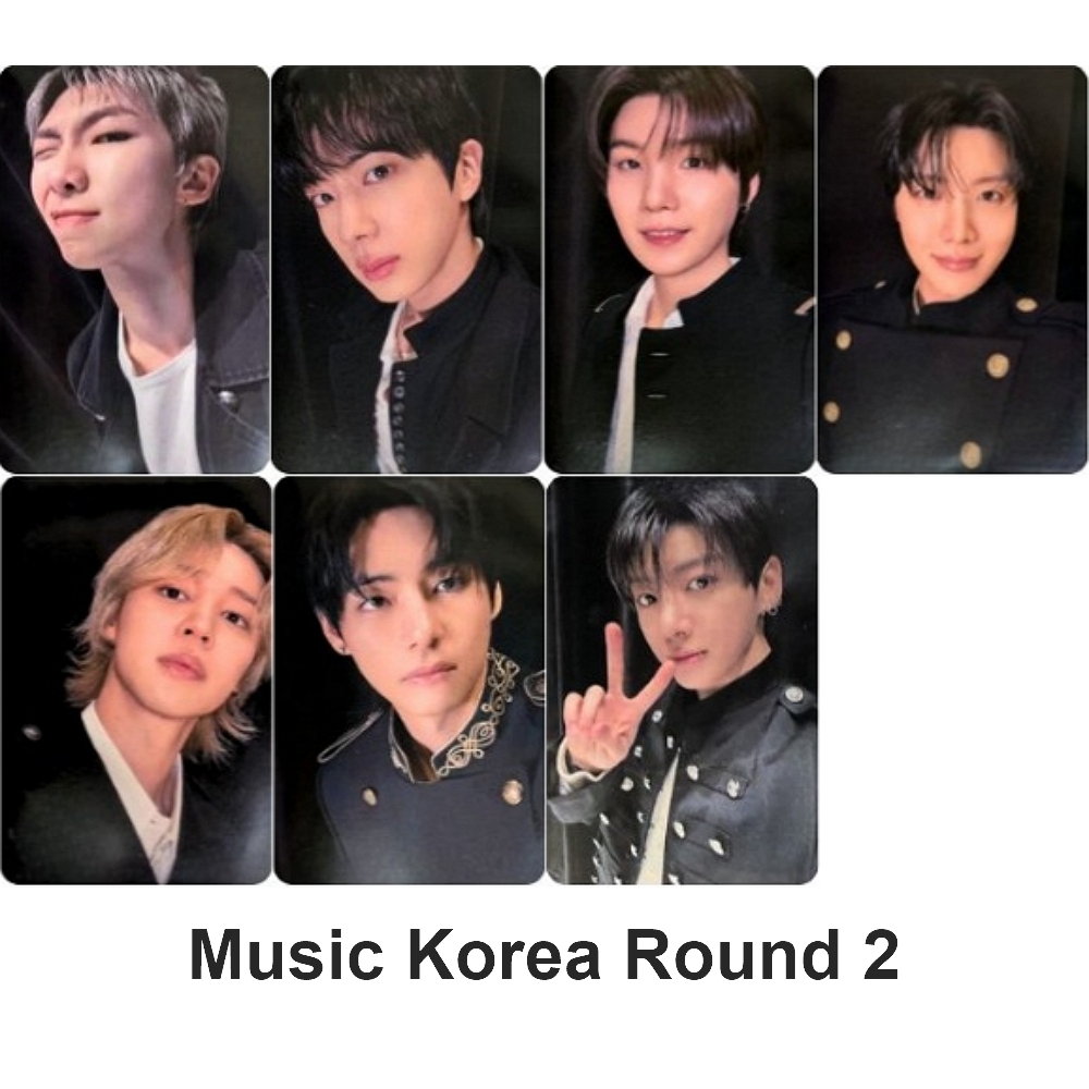 BTS ARIRANG アリラン WITHMUU 2次 ラキドロ 7点set BTS Arirang Lucky Draw Round 2 (Weverse, Music Korea, Withmuu) +