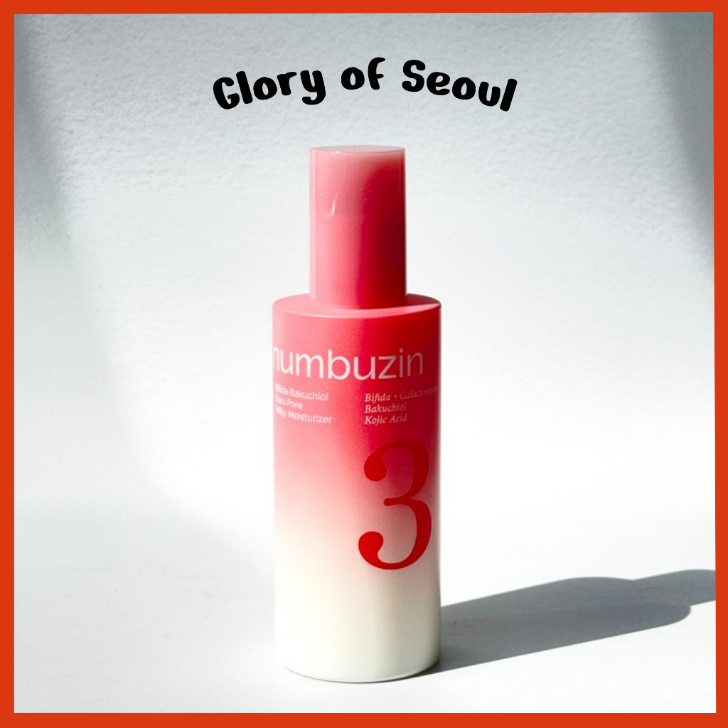THE EMULSION III & LOTION IIIじゅんちゃん NUMBUZIN No.3 Bifida Bakuchiol Zero Pore Milky Moisturizer, 150ml