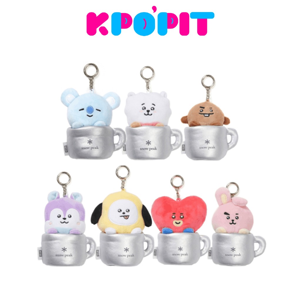 BT21 (BTS) x Snowpeak Edition - Plush Keyring | Shopee Brasil