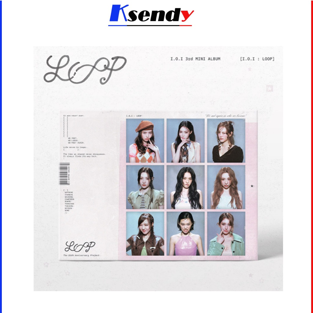 I.O.I 3rd MINI ALBUM [ I.O.I : LOOP ] | Shopee Brasil