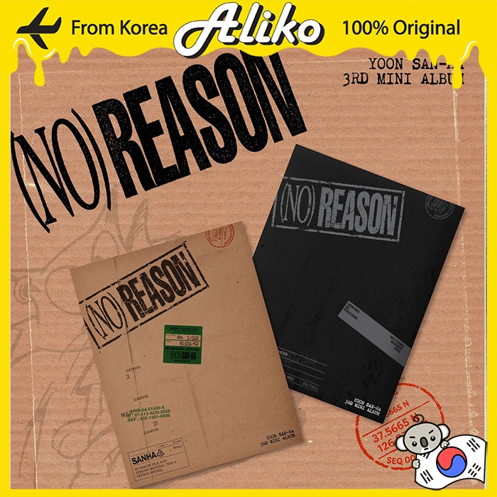 ASTRO) YOON SANHA 3rd Mini Album - NO REASON | Shopee Brasil