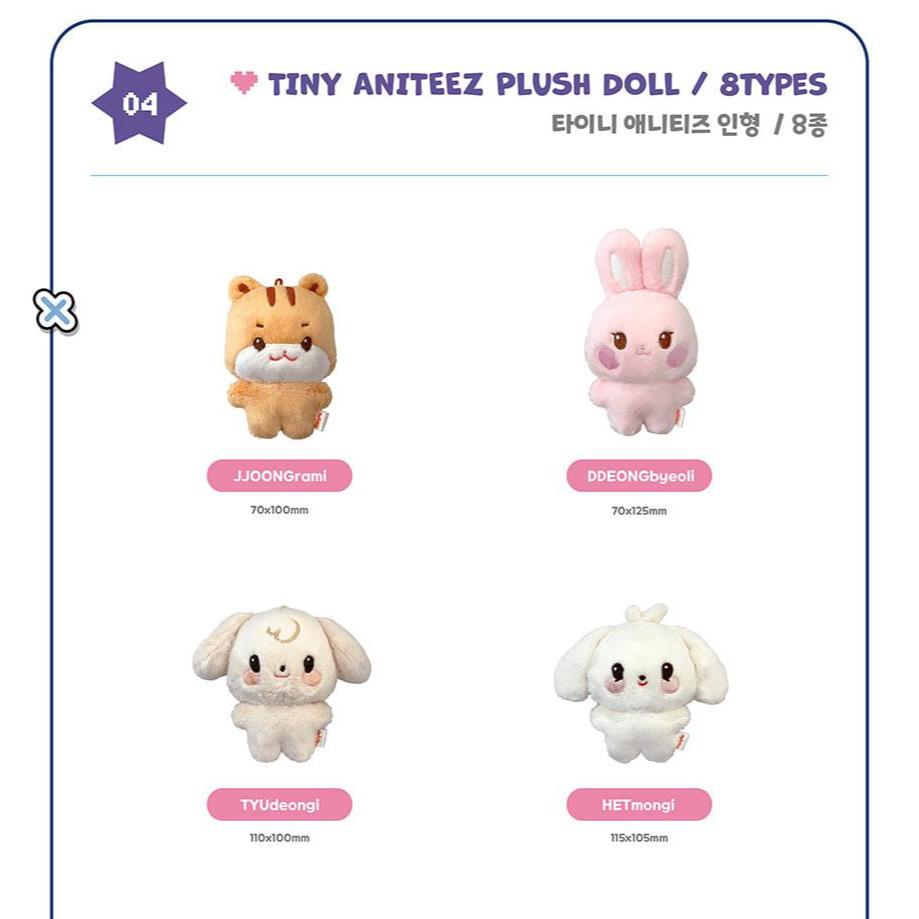 ATEEZ X ANITEEZ POP-UP STORE ANITEEZ IN COLOR MD - ANITEEZ PLUSH