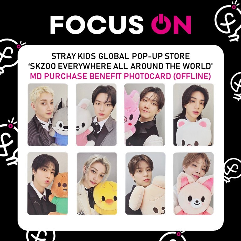 STRAY KIDS POP-UP SKZOO EVERYWHERE ALL AROUND THE WORLD OFFLINE