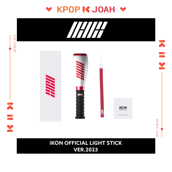 iKON - OFFICIAL LIGHT STICK VER.2023 (Fanlight) | Shopee Brasil