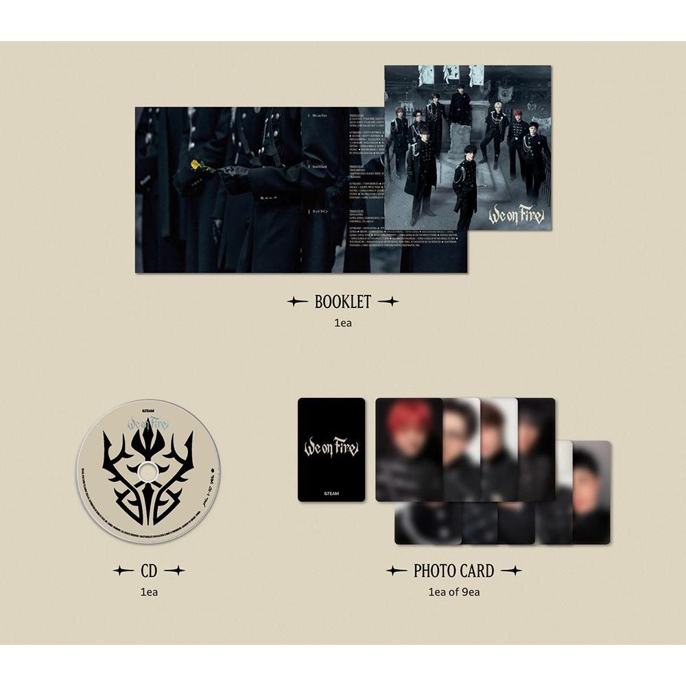 &TEAM 3rd EP 'We on Fire' STANDARD EDITION | Shopee Brasil