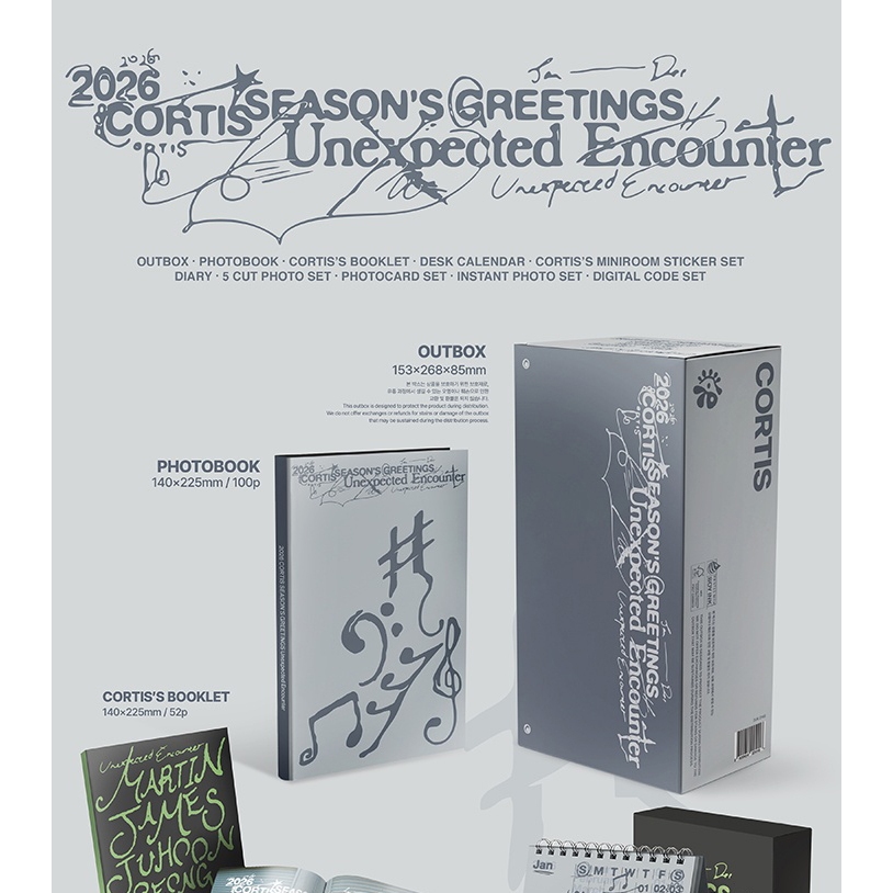 POB] CORTIS 2026 SEASON'S GREETINGS : Unexpected Encounter (17th
