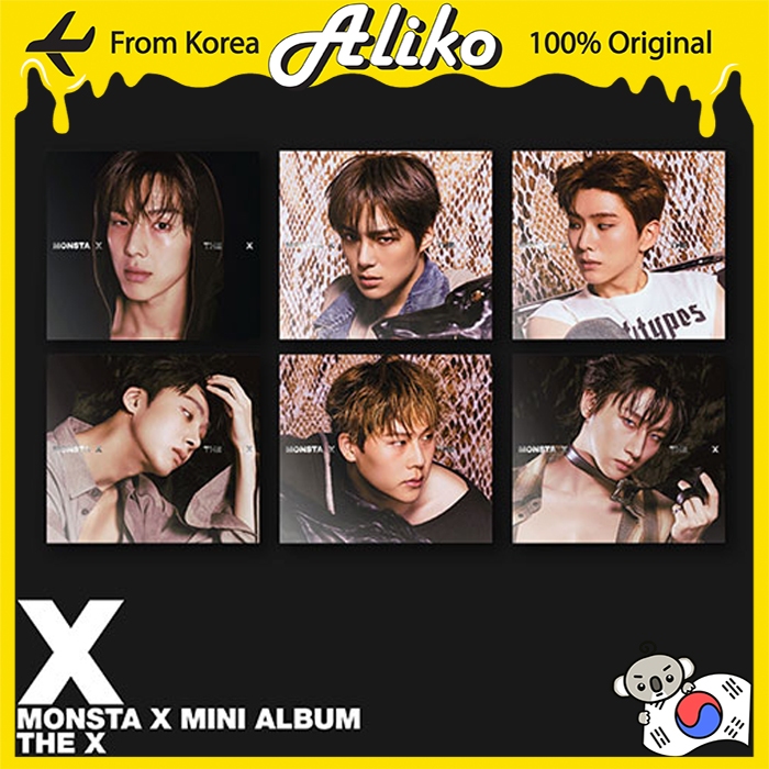 MONSTA X - MINI ALBUM [THE X] (DIGIPACK VER./ LIMITED) | Shopee Brasil