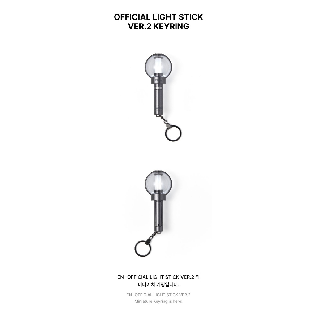 ENHYPEN Official Light Stick Ver.2 Keyring/Light Band/Light Band