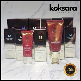 missha m perfect cover bb cream 20ml/50ml 13,21,23,25,27,29,31 spf42 pa+++ em Oferta na Shopee