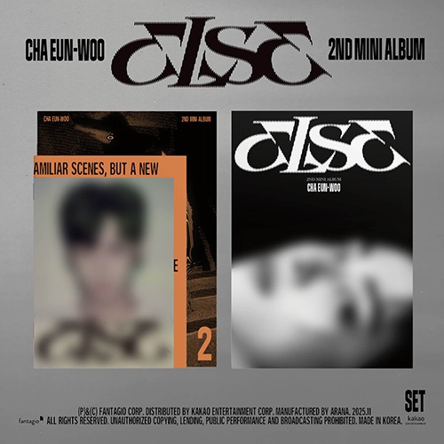 POB] CHA EUN-WOO (ASTRO) [ELSE] 2nd Mini Album (25th Nov.2025