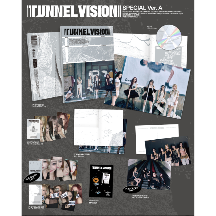 SPECIAL Ver.) ITZY [TUNNEL VISION] MINI ALBUM (24th Nov.2025