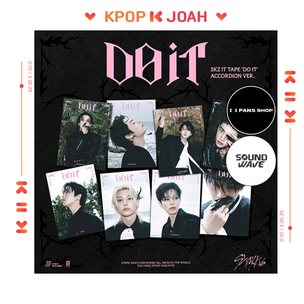 POB] (ACCORDION ver.) Stray Kids - SKZ IT TAPE [DO IT] Special