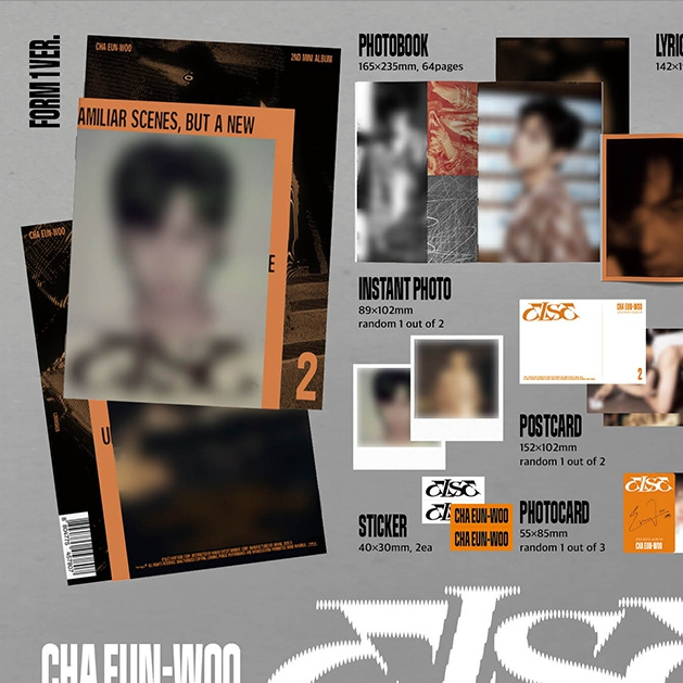 POB] CHA EUN-WOO (ASTRO) [ELSE] 2nd Mini Album (25th Nov.2025