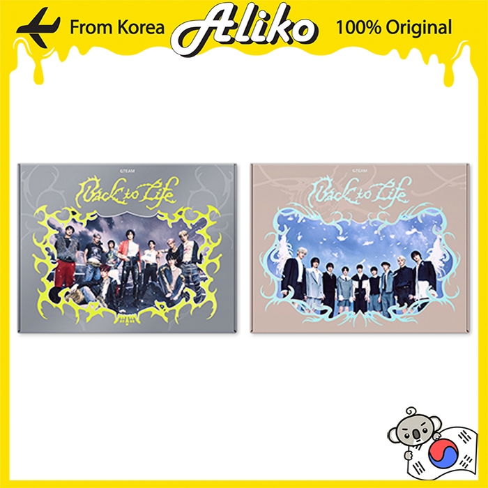 ＆TEAM Back to Life GAZEver. BREATH ver. POB] (BREATH / GAZE ver.) &TEAM [Back to Life] KR 1st Mini Album
