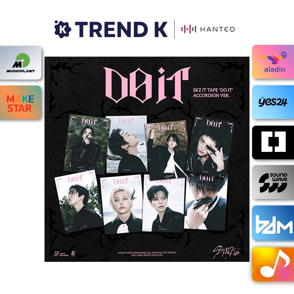 Stray Kids - SKZ IT TAPE [DO IT] (ACCORDION VER.) | Shopee Brasil
