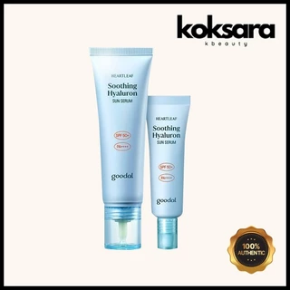 Goodal Houttuynia Cordata Calming Hyaluronic Sun Serum 50ml + 20ml em Oferta na Shopee