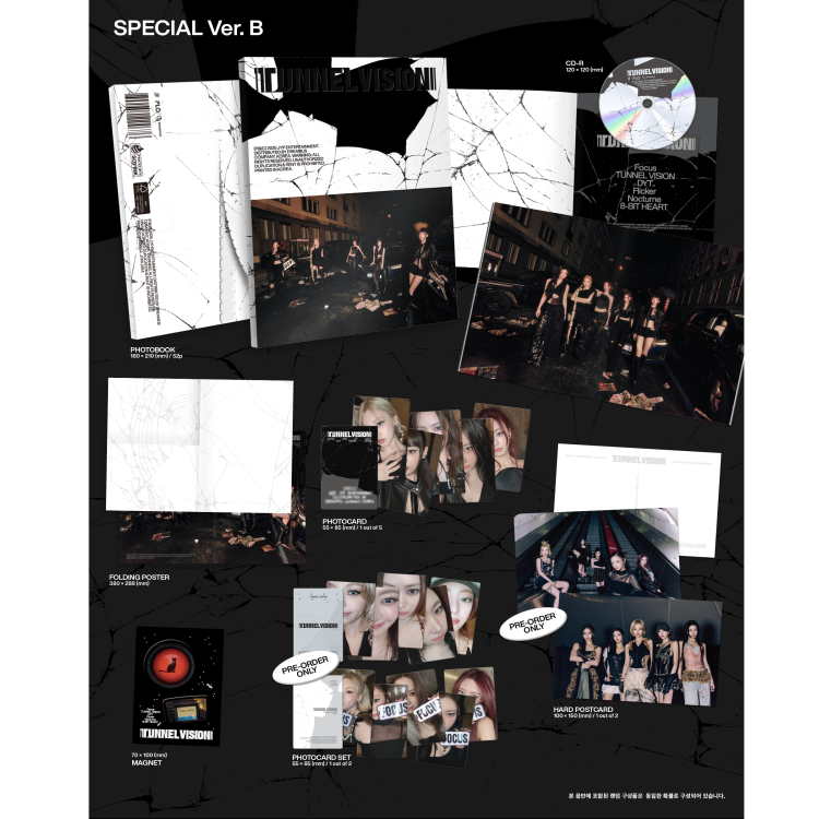 SPECIAL Ver.) ITZY [TUNNEL VISION] MINI ALBUM (24th Nov.2025