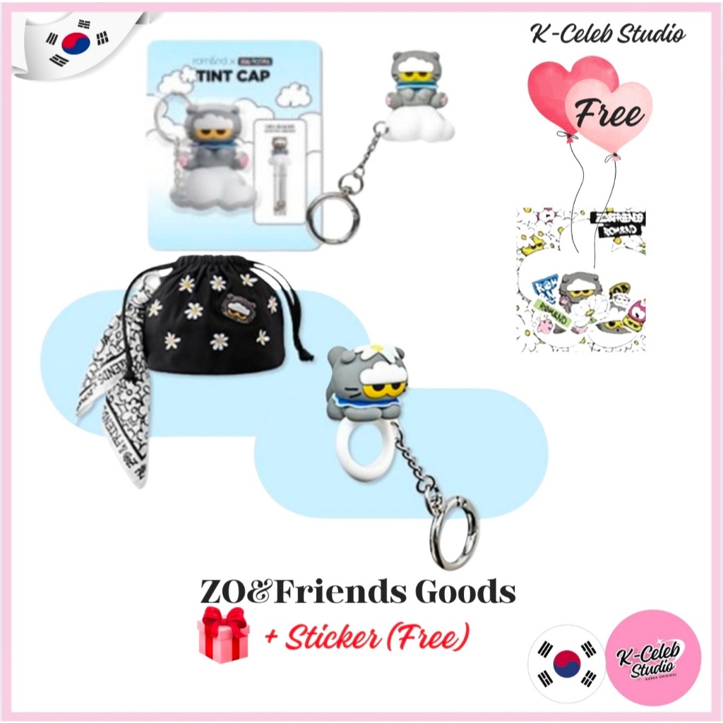 ZO&Friends GD G-Dragon Goods Keychain Pouch(+Sticker Free) | Shopee Brasil